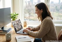 Νεοελληνική Γλώσσα & Λογοτεχνία Β´ Λυκείου:Τηλεργασία(Κριτήριο αξιολόγησης)