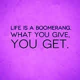 life is a booomerang