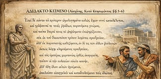 Αδίδακτο κείμενο: Αἰσχίνης, Κατὰ Κτησιφῶντος §§5-6